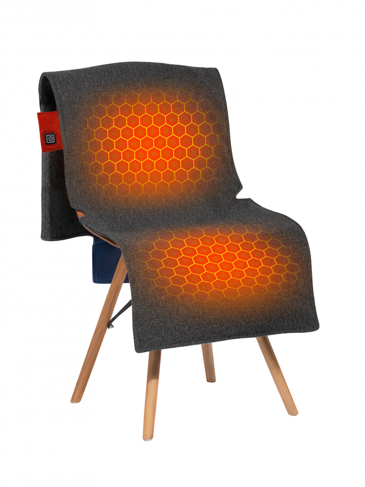 Cordless Heated Long Chair Pad
